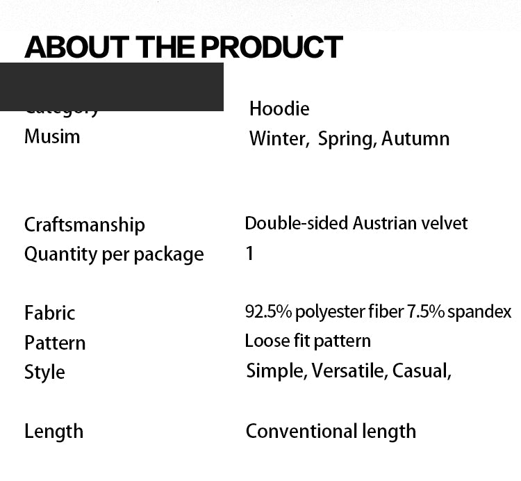 Hooded Sweatshirt