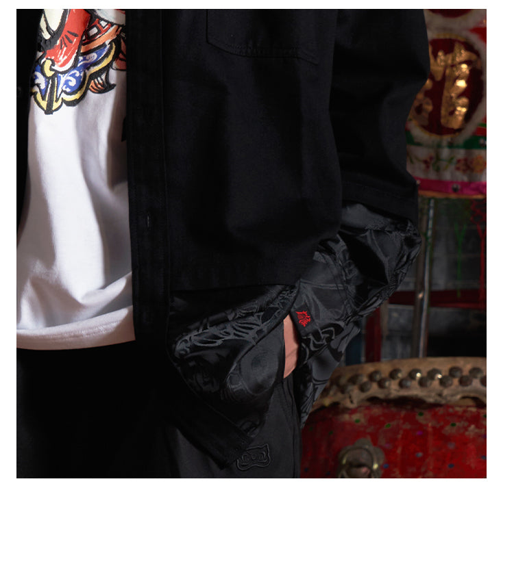 Fashionable long sleeved shirt