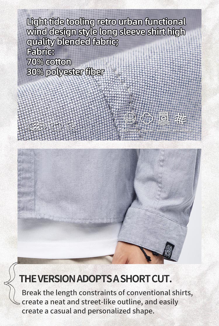 Fashion long shirt