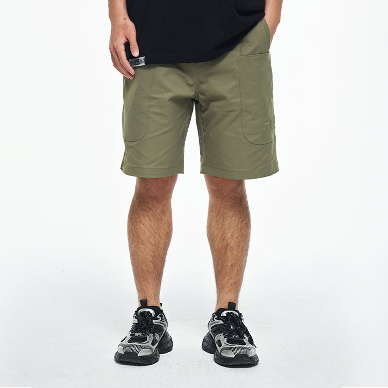 Workwear style trendy shorts