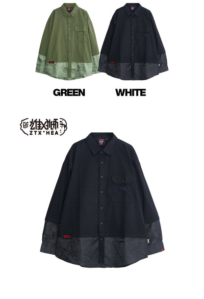 Fashionable long sleeved shirt