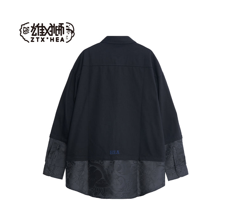 Fashionable long sleeved shirt