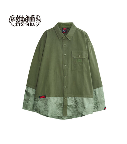 Fashionable long sleeved shirt