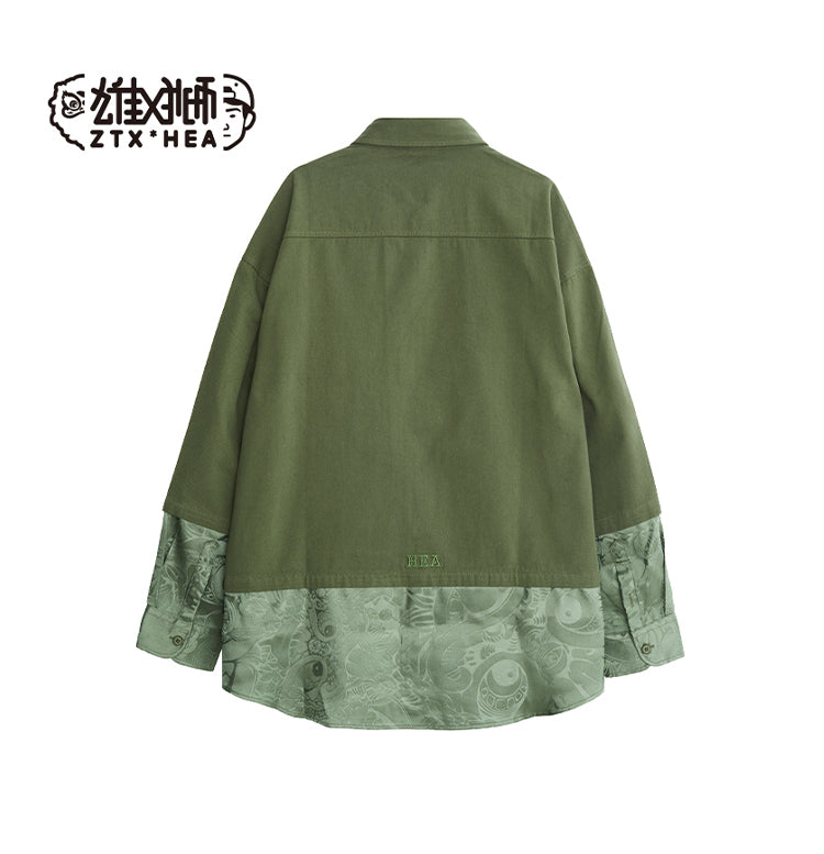 Fashionable long sleeved shirt