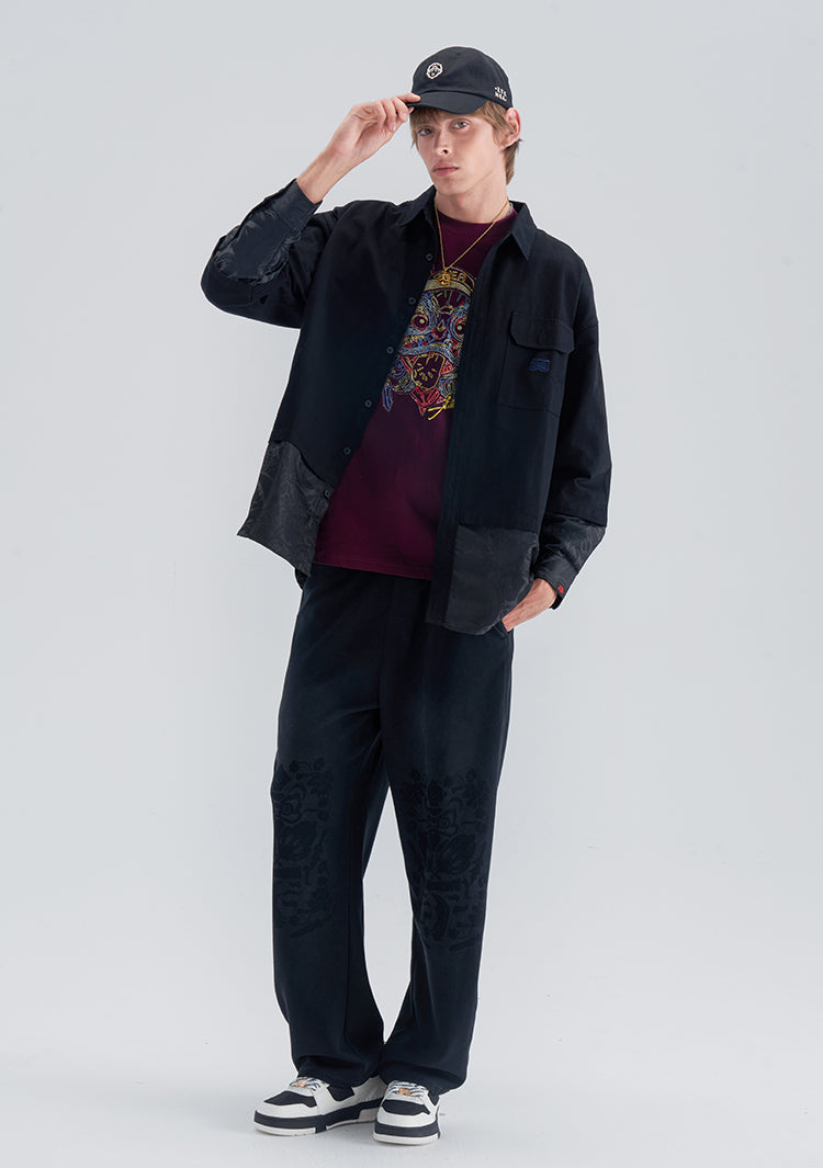 Fashionable long sleeved shirt