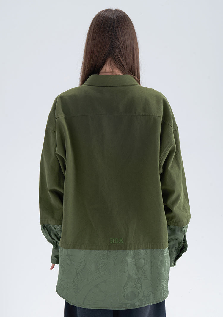 Fashionable long sleeved shirt