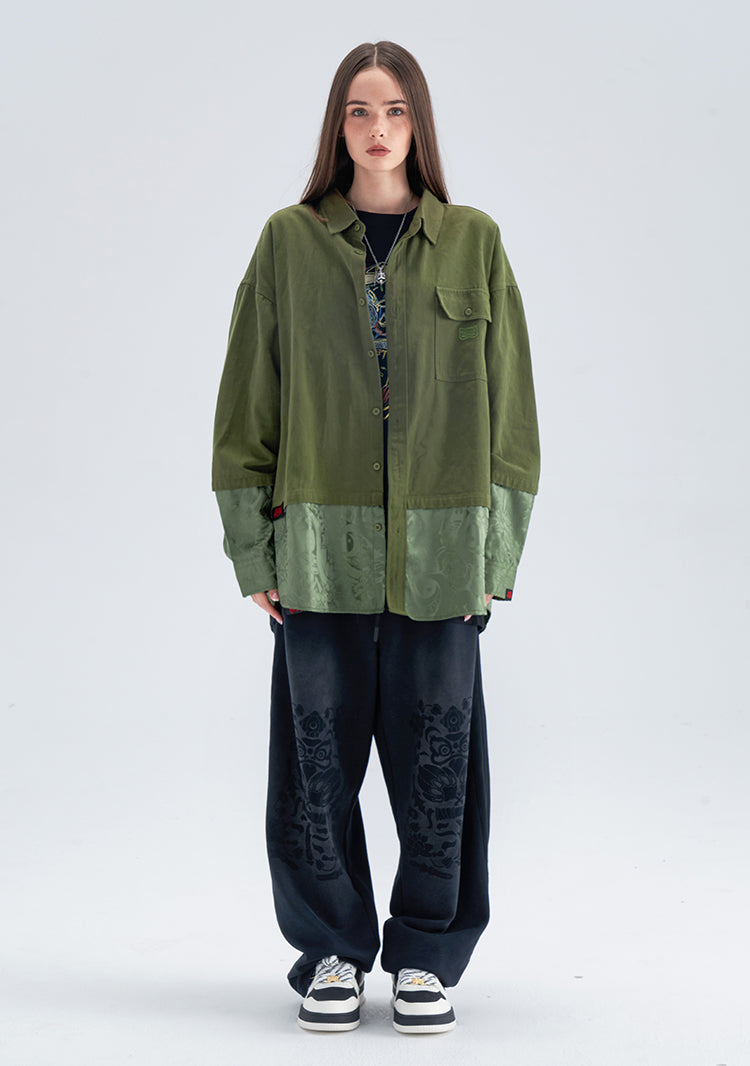 Fashionable long sleeved shirt