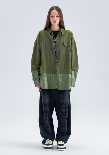 Fashionable long sleeved shirt