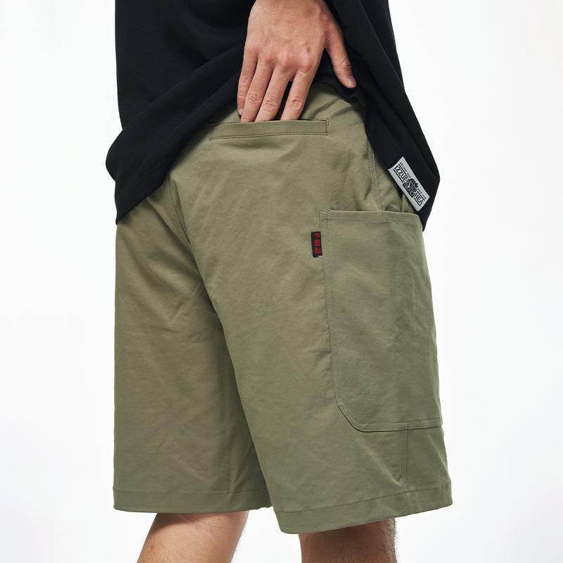 Workwear style trendy shorts