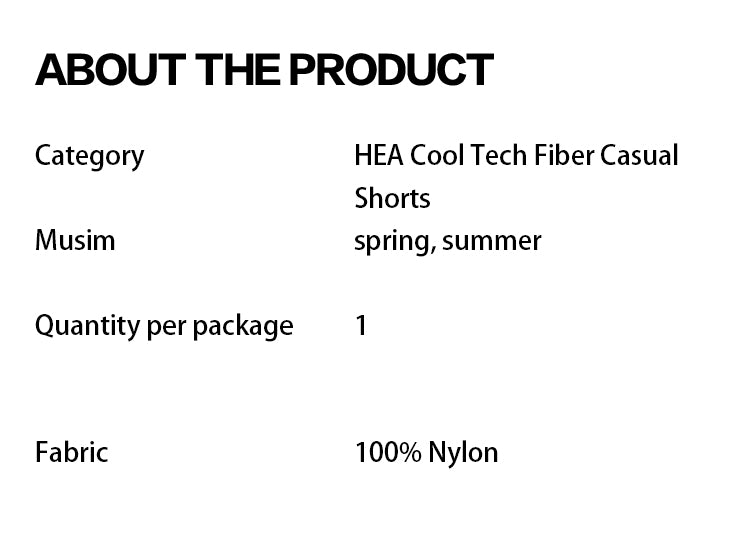 Quick dry shorts. Promotion product!
