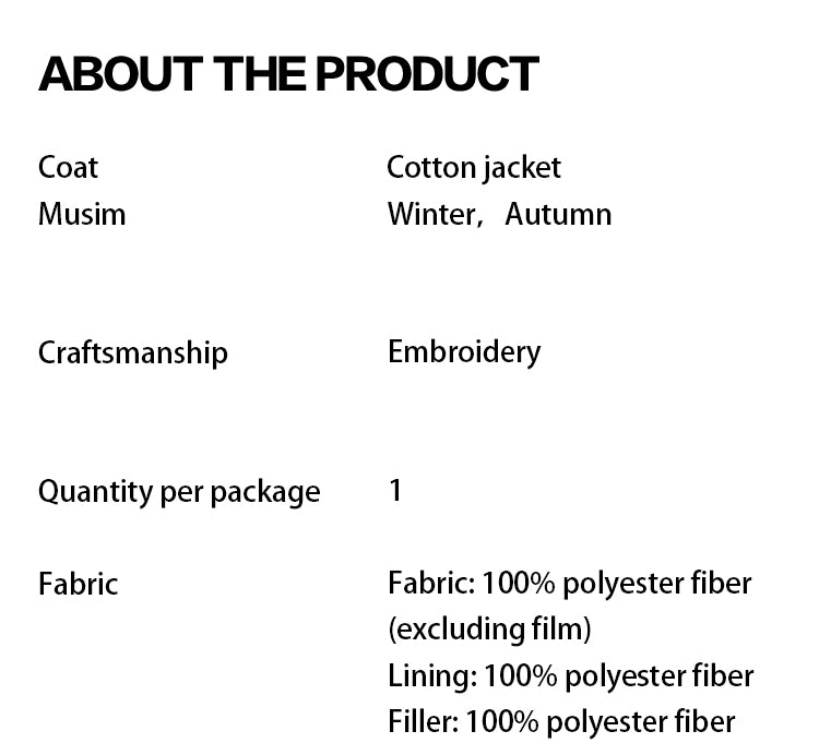 Casual workwear cotton jacket