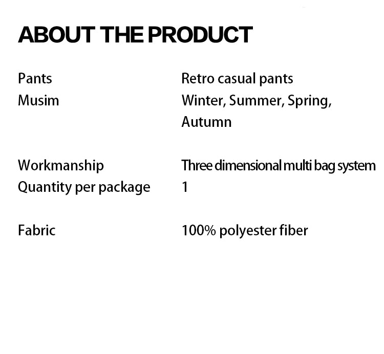 Fashion workwear pants