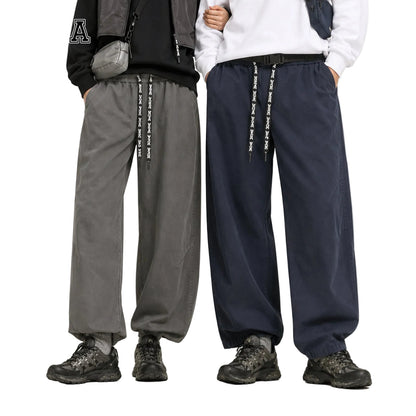 HEA Graphic Drawstring Pants – Relaxed Streetwear Trousers