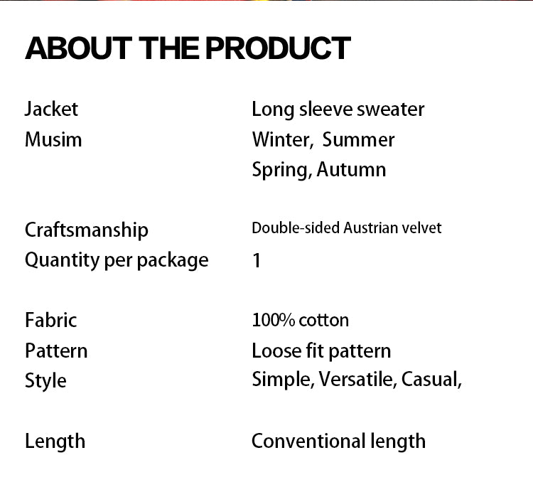 Printed round neck hoodie