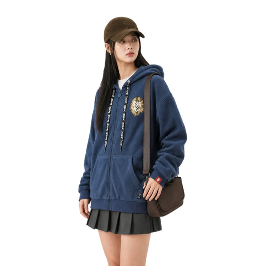 HEA Graphic Zip-Up Hoodie