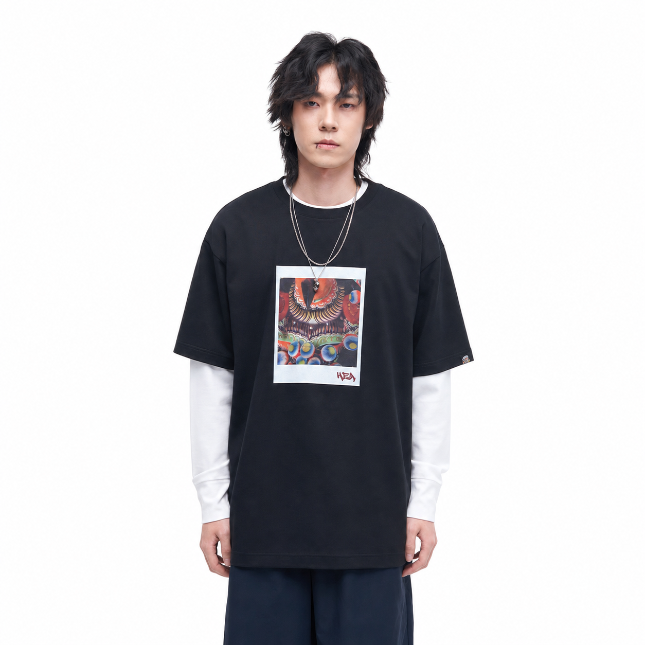 HEA Cultural Lion Back Print Tee