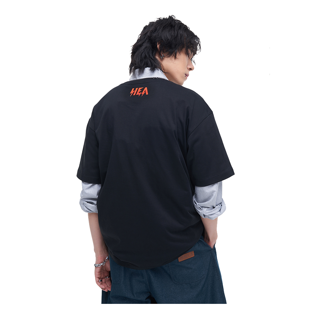 HEA Framed Lion Back Print Tee