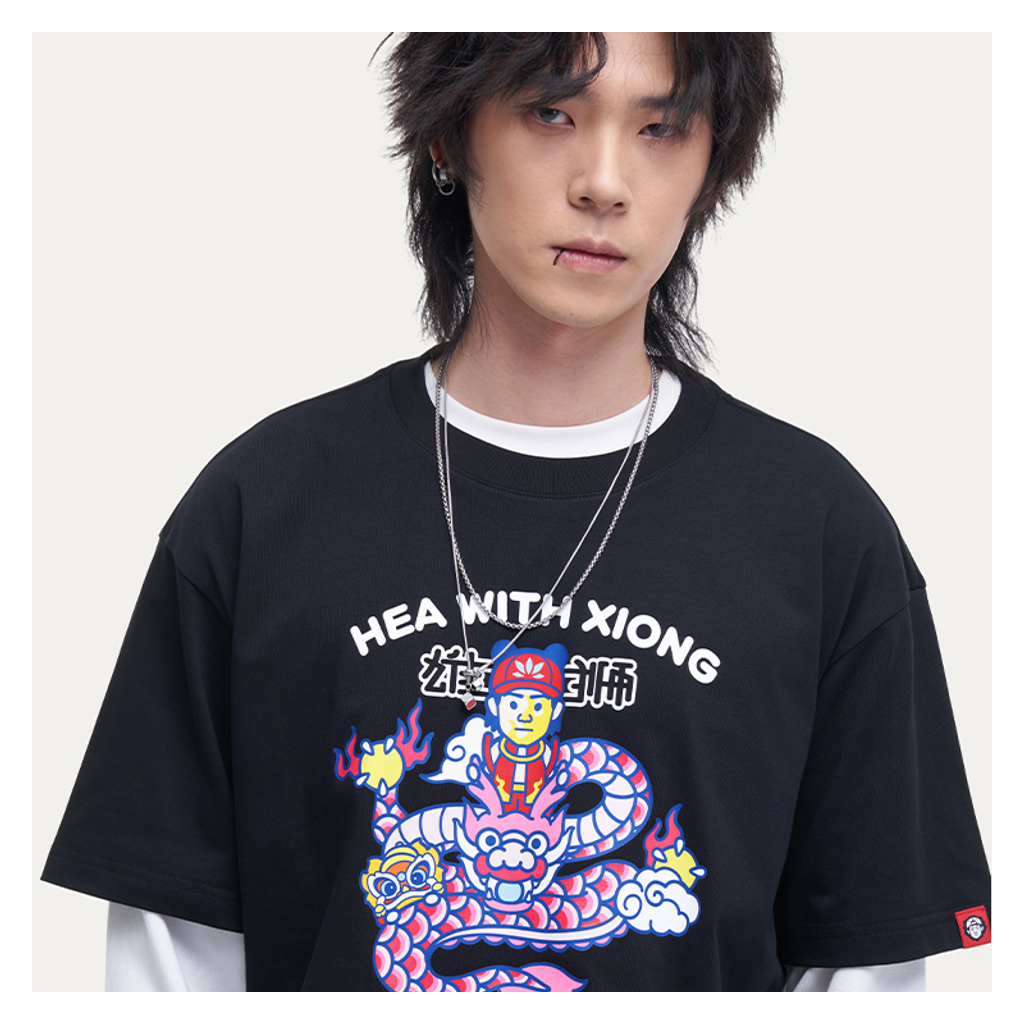 HEA Graffiti Characters Oversized Tee