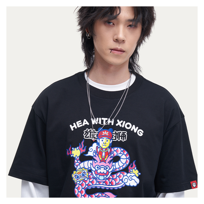 HEA Graffiti Characters Oversized Tee