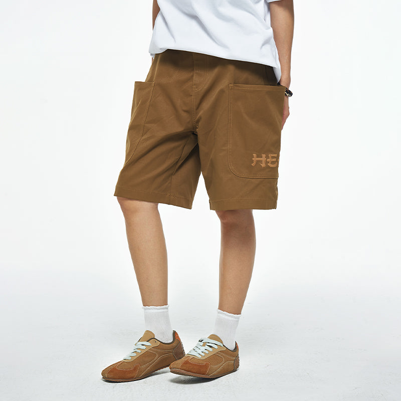 Workwear style trendy shorts