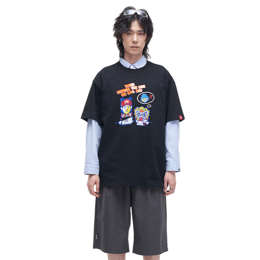 HEA Cartoon Lion Oversized Tee