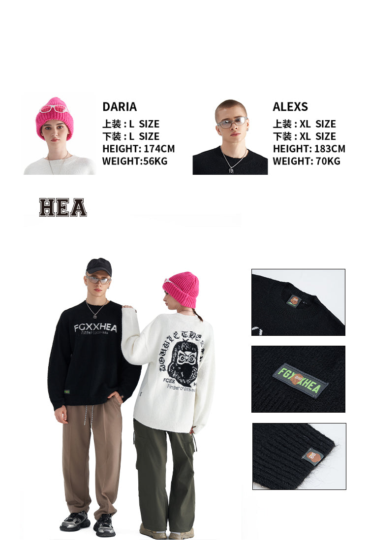 Leisure warm sweater