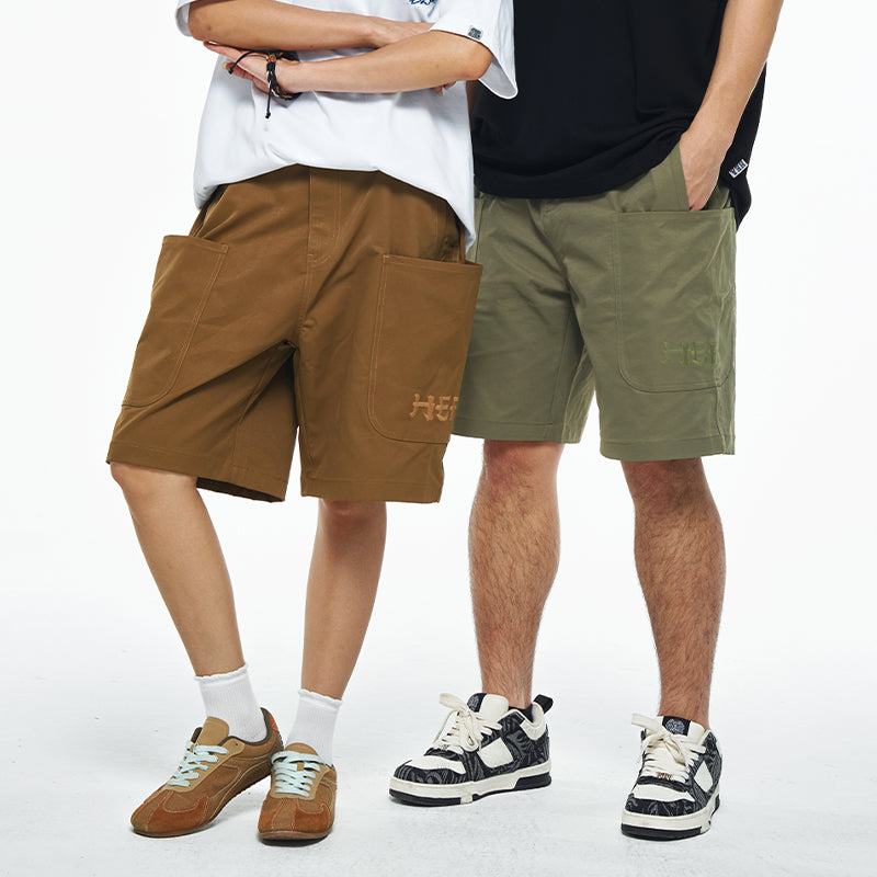 Workwear style trendy shorts