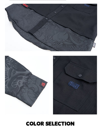 Fashionable long sleeved shirt