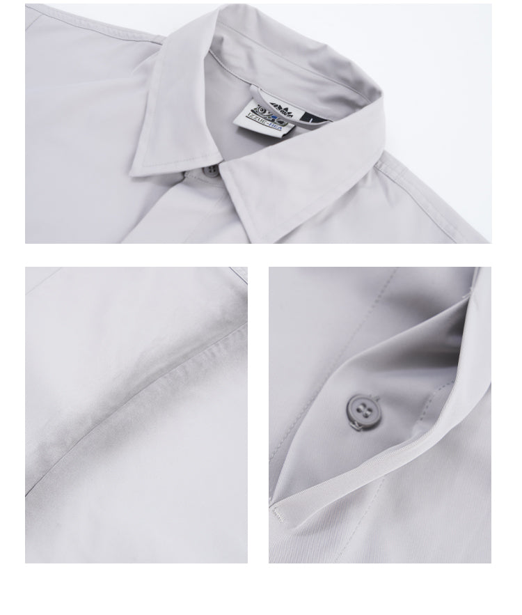 HEA Oversized Shirt with Unique Graphic Print Casual Streetwear Unisex Short Sleeve Shirt