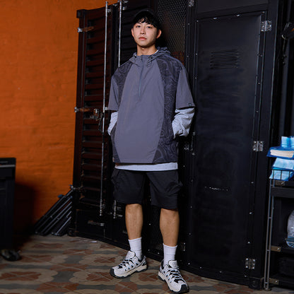Short sleeved windbreaker