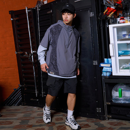 Short sleeved windbreaker