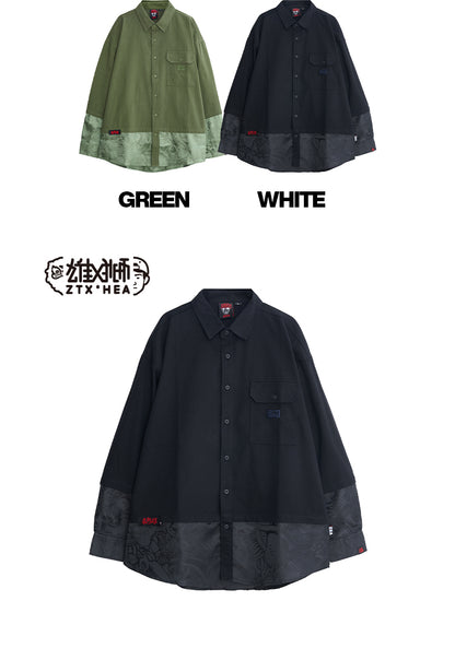 Fashionable long sleeved shirt