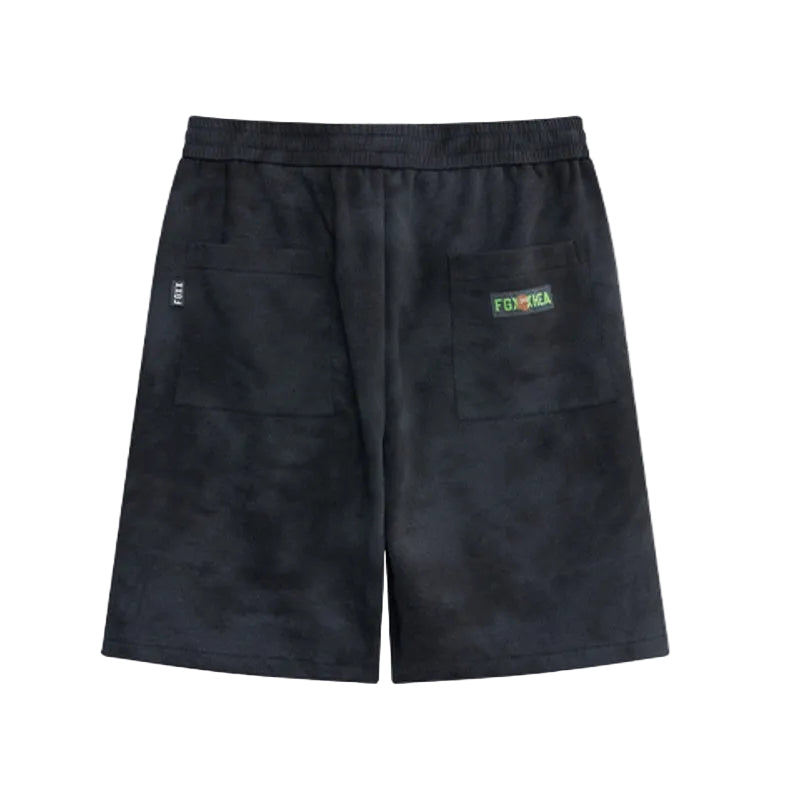 HEA Unisex Letter Print Casual Shorts, Elastic Waist Streetwear Shorts