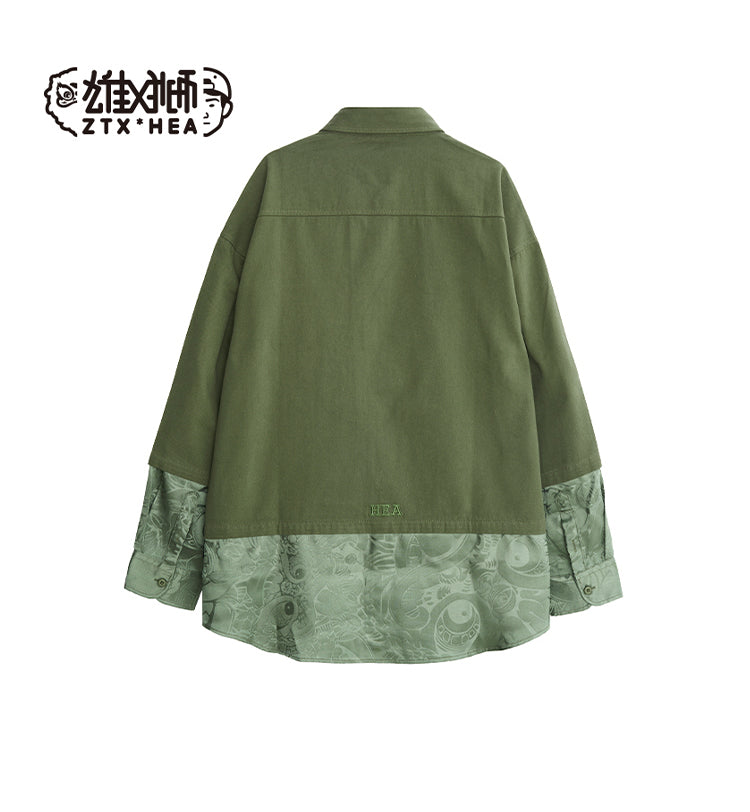 Fashionable long sleeved shirt