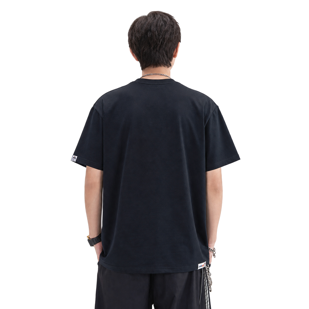 HEA Cartoon Fist Graffiti Heavyweight Oversized T-Shirt