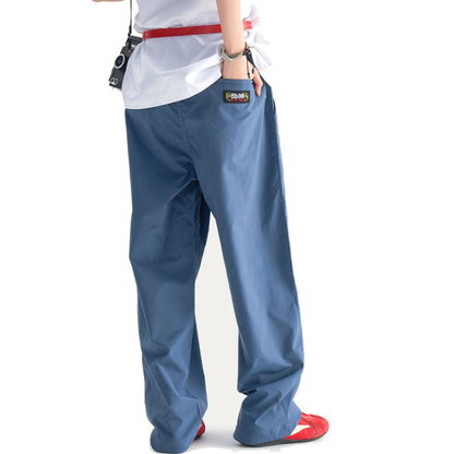 HEA Colorblock Wide Leg Woven Cargo Pants