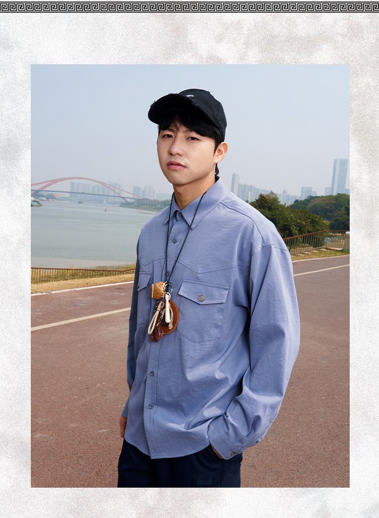 Fashion long shirt