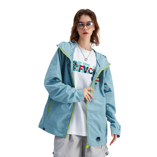 Fashionable printed windbreaker