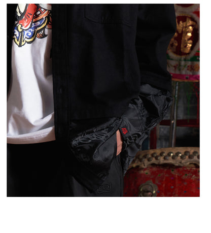 Fashionable long sleeved shirt