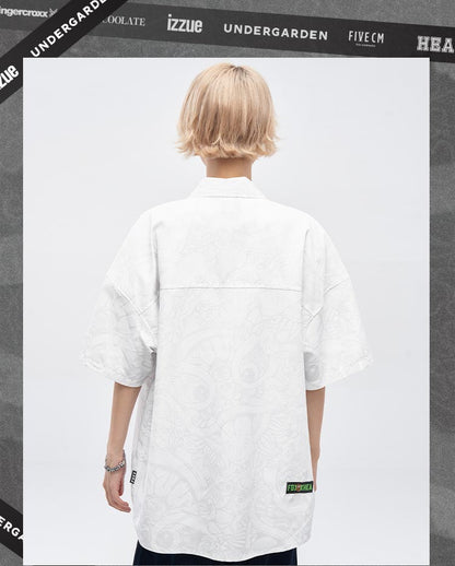 Printed short shirt