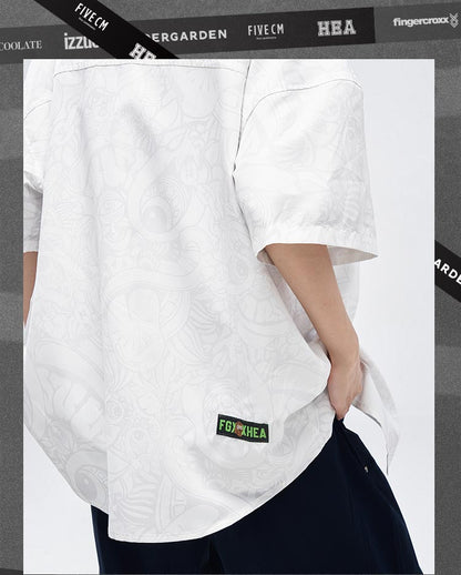 Printed short shirt