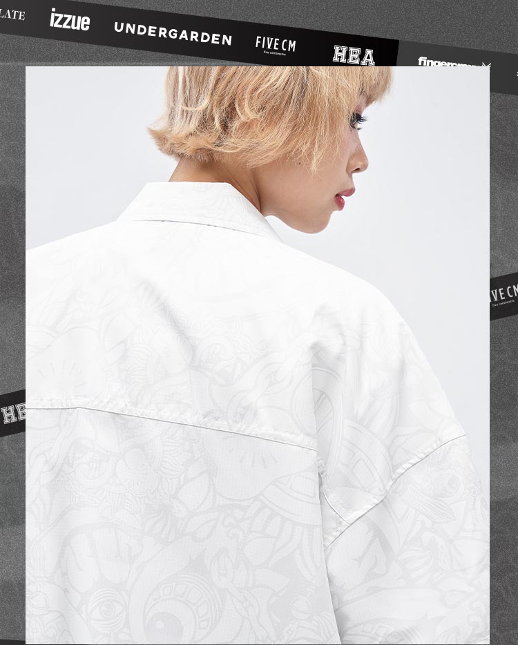Printed short shirt