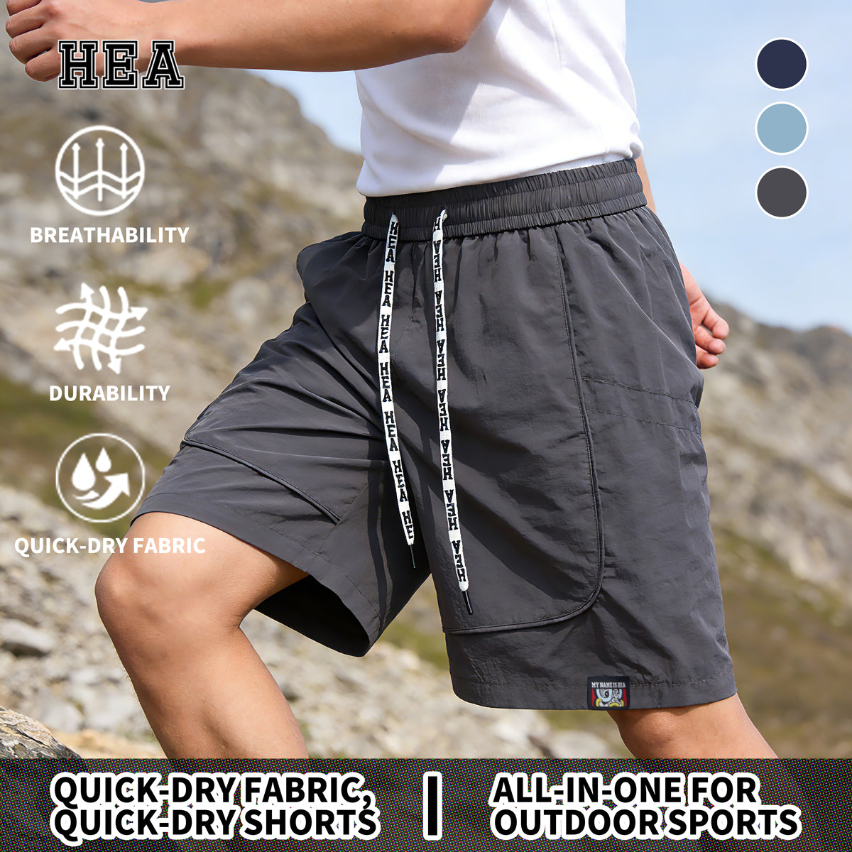 Quick dry shorts. Promotion product!