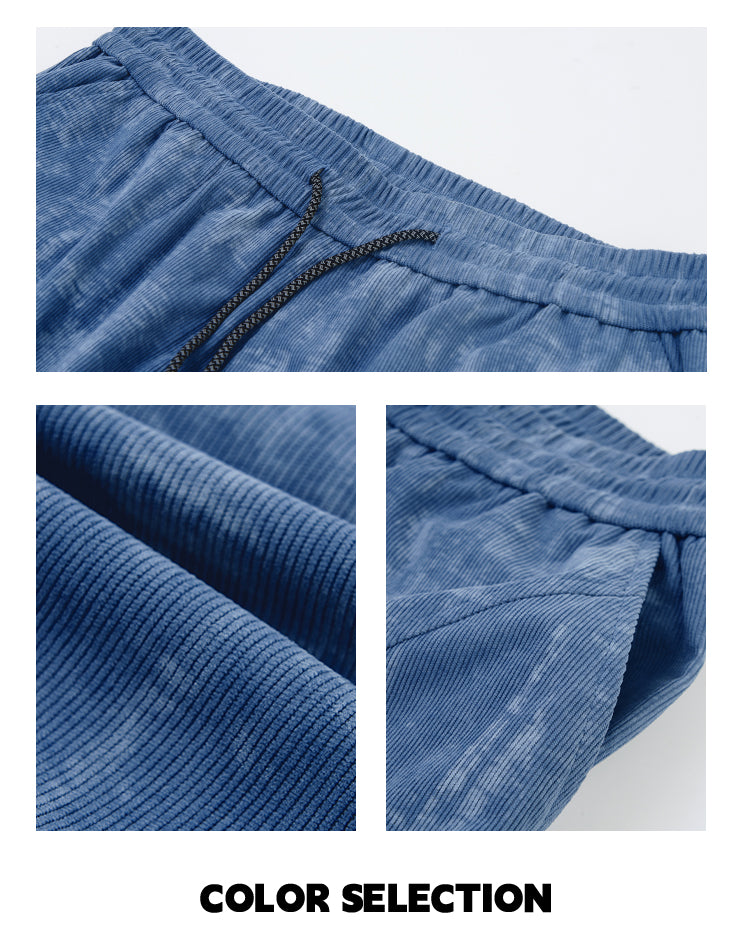 Short casual straight-leg pants sport