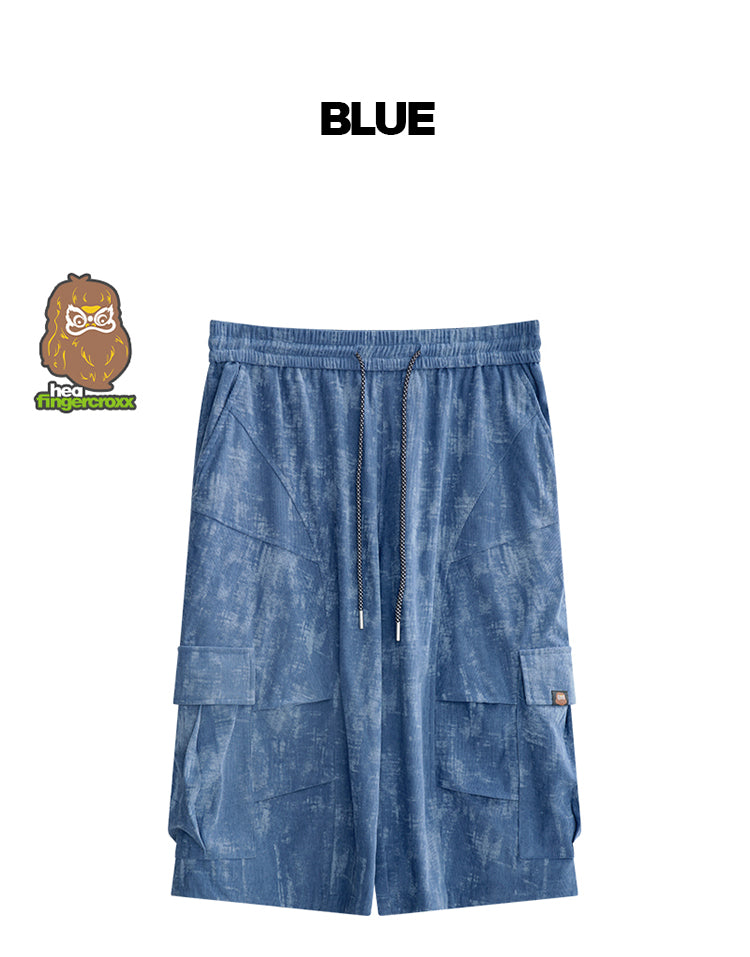 Short casual straight-leg pants sport