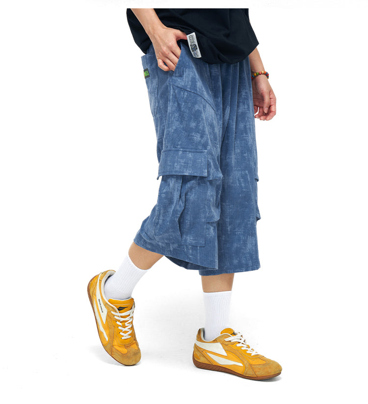 Short casual straight-leg pants sport