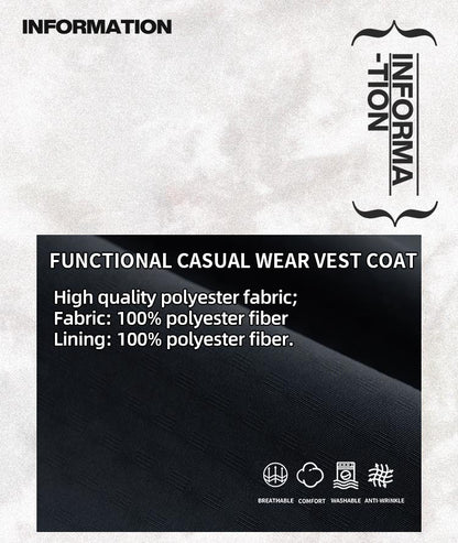 Sports and leisure vest jacket