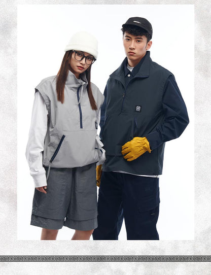 Sports and leisure vest jacket