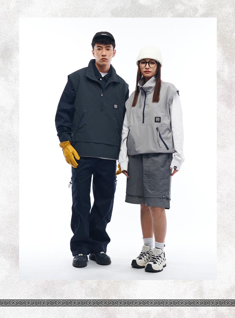 Sports and leisure vest jacket