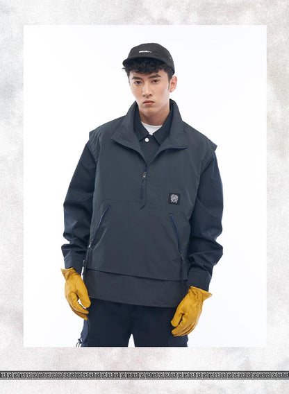 Sports and leisure vest jacket